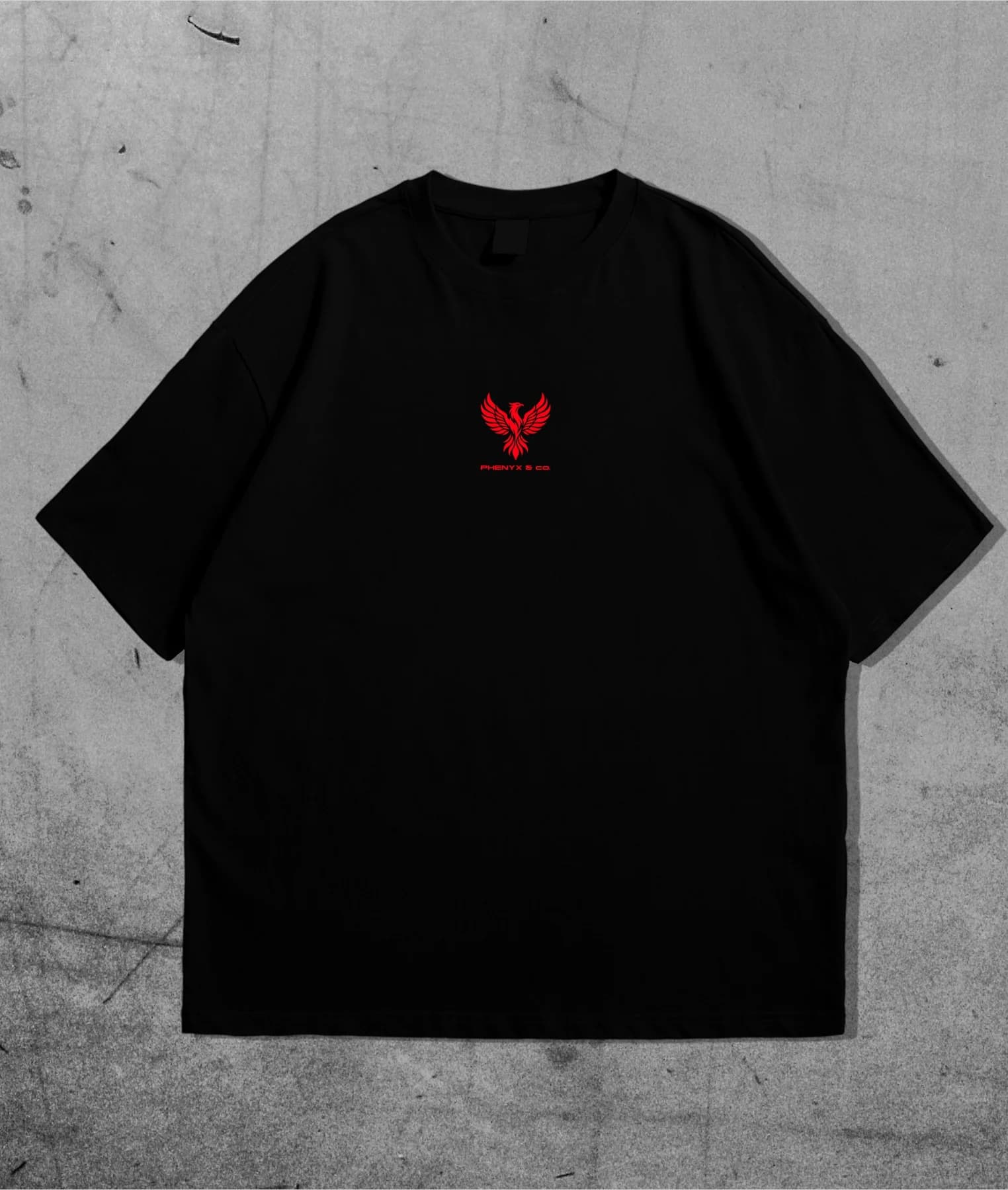 Camiseta Oversized PHENYX & CO. — INDIAN SPIRIT (FRENTE)